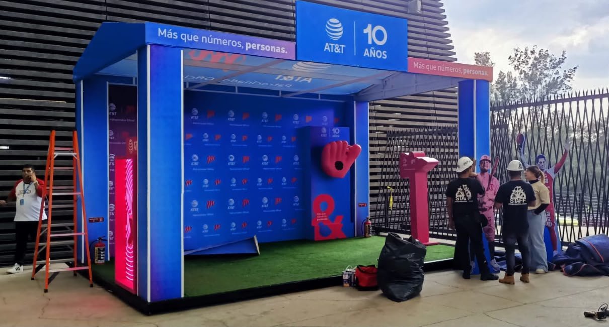 Stand AT&T · 10 años